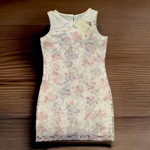 NWT Blush By Us Angels Pastel Flowers Girls Dress Size 14‎